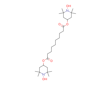 Decanedioic acid, bis(1-hydroxy-2,2,6,6-tetramethyl-4-piperidinyl) ester(30538-92-2)