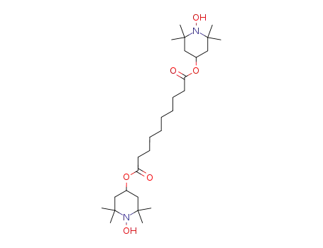 1,10-bis(1-hydroxy-2,2,6,6-tetramethyl-4-piperidinyl) decanedioate
