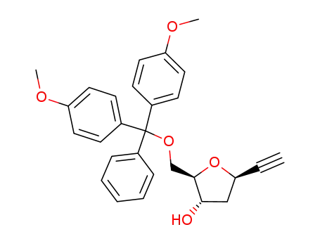 (2R,3S,5R)-2-(4,4′-dimethoxytrityloxymethyl)-5-ethynyl-3-hydroxytetrahydrofuran