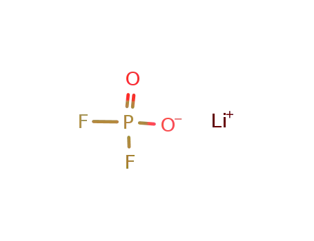 Molecular Structure of 24389-25-1 (Phosphorodifluoridic acid, lithium salt)