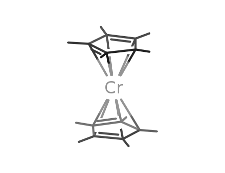 Molecular Structure of 74507-61-2 (BIS(PENTAMETHYLCYCLOPENTADIENYL)CHROMIUM)