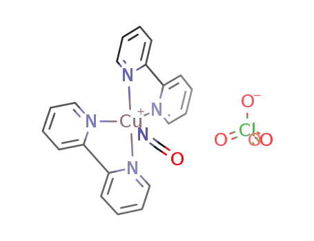 bis(2,2'-bipyridine)isocyanatocopper(II) perchlorate