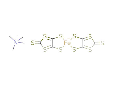 {(CH3)4N}{Fe(4,5-dimercapto-1,3-dithiole-2-thionate)2}