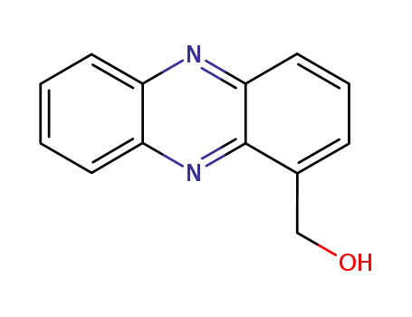 Molecular Structure of 1082-79-7 (1-Phenazinemethanol)