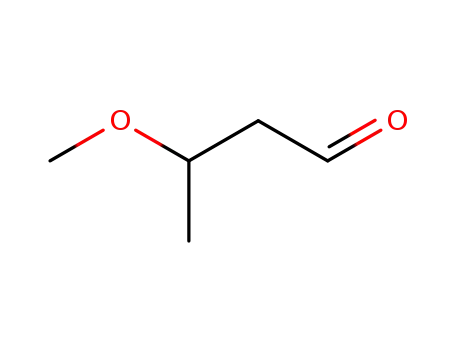 Molecular Structure of 5281-76-5 (3-Methoxy butyraldehyde)