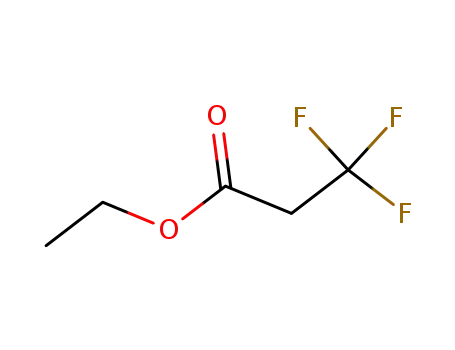 Molecular Structure of 352-23-8 (Ethyl 3,3,3-Trifluoropropionate)