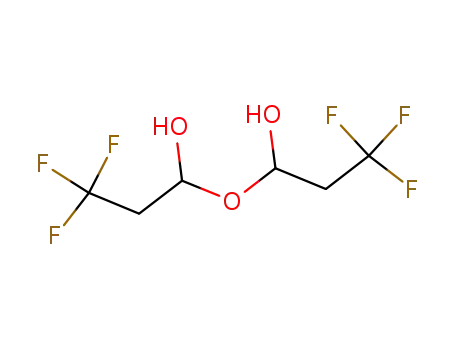 Molecular Structure of 936107-87-8 (3,3,3-Trifluoropropionaldehyde hemihydrate, 96%)
