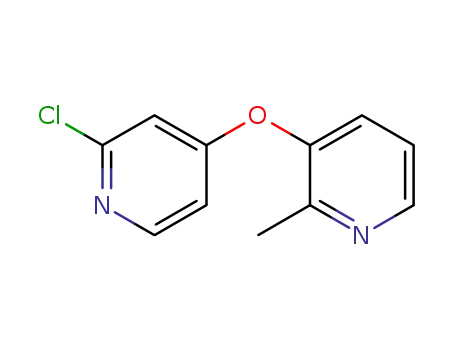 2-chloro-4-(2-methylpyridin-3-yl)oxy-pyridine