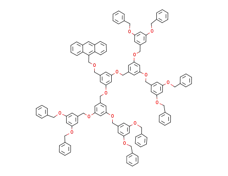 9-[(3,5-bis{3,5-bis[3,5-bis(benzyloxy)benzyloxy]benzyloxy}benzyloxy)methyl]anthracene