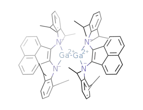(1,2-bis[(2,6-diisopropylphenyl)imino]acenaphthene dianion)Ga-Ga(1,2-bis[(2,6-diisopropylphenyl)imino]acenaphthene dianion)