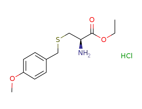 (R)-2-amino-3-(4-methoxy-benzylsulfanyl)propionic acid ethyl ester hydrochloride