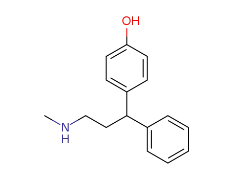 4-(3-(methylamino)-1-phenylpropyl)phenol