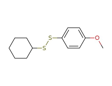 1-(cyclohexyldisulfanyl)-4-methoxybenzene