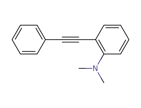 N,N-dimethyl-2-(2-phenylethynyl)aniline