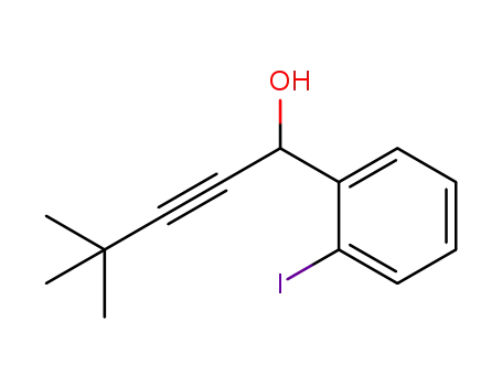 1-(2-iodophenyl)-4,4-dimethylpent-2-yn-1-ol