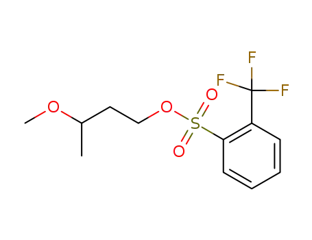 3-methoxybutyl 2-(trifluoromethyl)benzenesulfonate