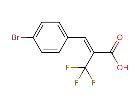 (Z)-3-(4-bromophenyl)-2-(trifluoromethyl)acrylic acid
