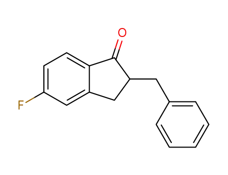 2-benzyl-5-fluoro-2,3-dihydro-1H-inden-1-one