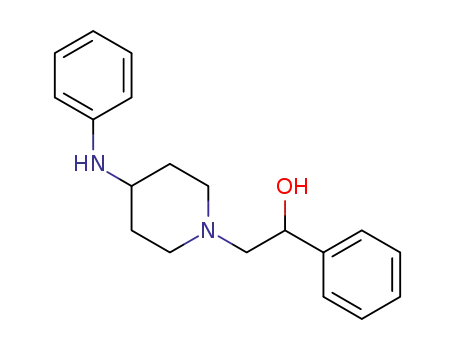 1-phenyl-2-(4-phenylamino-piperidin-1-yl)-ethanol