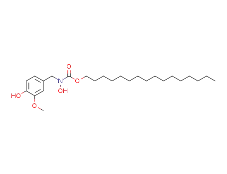 hexadecyl-N-hydroxy(4-hydroxy-3-methoxybenzyl)carbamate