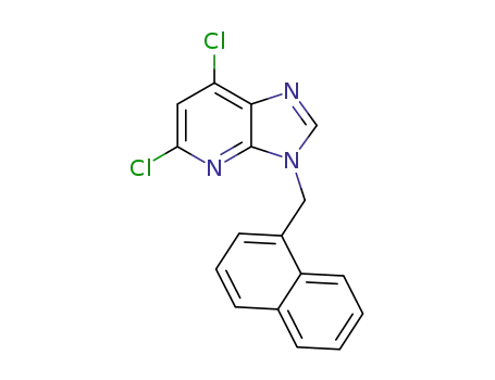 5,7-dichloro-3-(1-naphthalenylmethyl)-3H-imidazo[4,5-b]pyridine