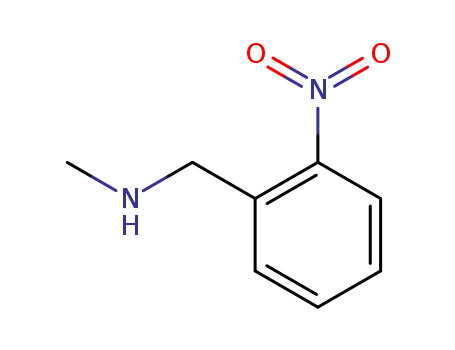 Molecular Structure of 56222-08-3 (N-METHYL-2-NITROBENZYLAMINE)