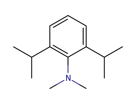 Molecular Structure of 2909-77-5 (2,6-DIISOPROPYL-N,N-DIMETHYLANILINE)