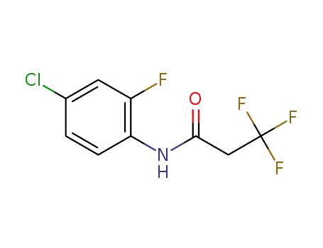 N-(4-chloro-2-fluoro-phenyl)-3,3,3-trifluoro-propionamide