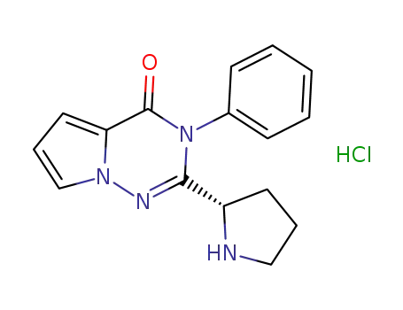 (S)-3-phenyl-2-(pyrrolidin-2-yl)pyrrolo[1,2-f][1,2,4]triazin-4(3H)-one hydrochloride