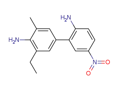 3′-ethyl-5′-methyl-5-nitro-1,1′-biphenyl-2,4′-diamine