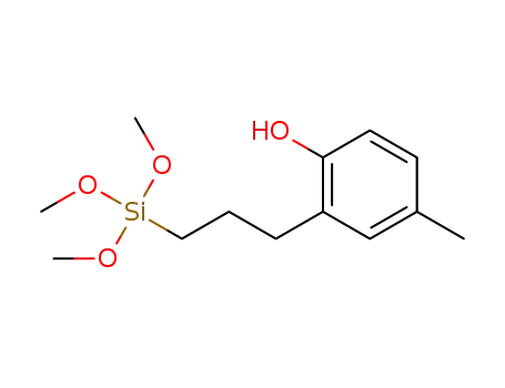 3-(2-hydroxy-5-methylphenyl)-propyltrimethoxysilane