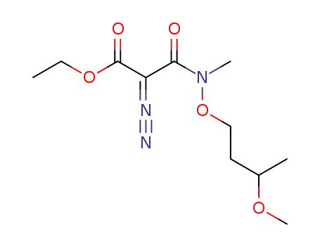 ethyl 2-diazo-3-[(3-methoxybutoxy)(methyl)amino]-3-oxopropanoate