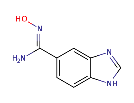 (Z)-N′-hydroxy-1H-benzo[d]imidazole-5-carboximidamide