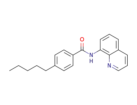 4-pentyl-N-(quinolin-8-yl)benzamide