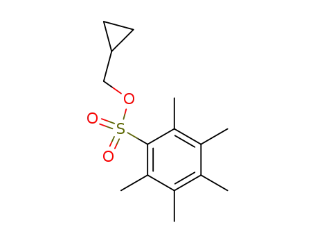 cyclopropylcarbinyl pentamethylbenzenesulfonate