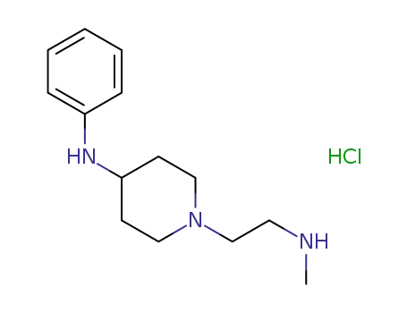 1-(2-(methylamino)ethyl)-N-phenylpiperidin-4-amine hydrochloride