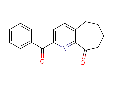 2-benzoyl-5,6,7,8-tetrahydro cyclohepta[b]pyridin-9-one