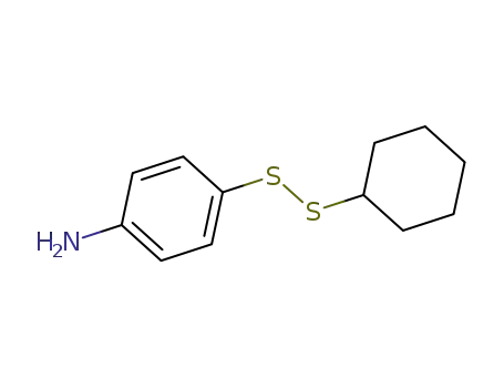 4-(cyclohexyldisulfanyl)aniline