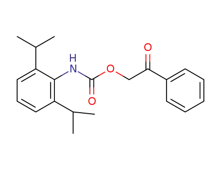 2-oxo-2-phenylethyl (2,6-diisopropylphenyl)carbamate