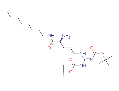 tert-butyl N-[[[(4S)-4-amino-5-(octylamino)-5-oxo-pentyl]amino]-(tert-butoxycarbonylamino)methylene]carbamate