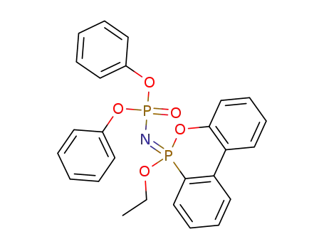 diphenyl (6-ethoxy-6H-6λ5-dibenzo[c,e][1,2]oxaphosphinin-6-ylidene)phosphoramidate