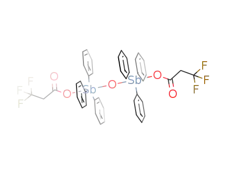 μ2-oxobis(3,3,3-trifluoropropanatotriphenylantimony)