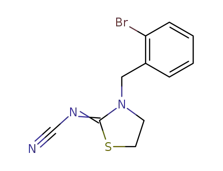 3-(2-bromobenzyl)thiazolidin-2-ylidenecyanamide