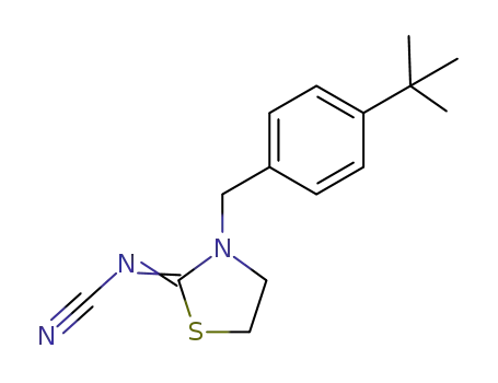 3-(4-tert-butylbenzyl)thiazolidin-2-ylidenecyanamide