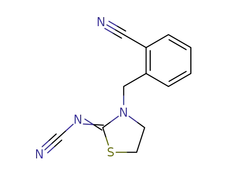 3-(2-cyanobenzyl)thiazolidin-2-ylidenecyanamide