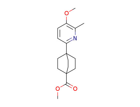 methyl 4-(5-methoxy-6-methylpyridin-2-yl)bicyclo[2.2.2]octane-1-carboxylate
