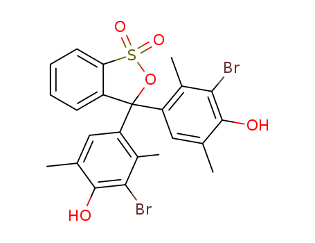 Phenol,4,4'-(1,1-dioxido-3H-2,1-benzoxathiol-3-ylidene)bis[3-bromo-2,5-dimethyl-