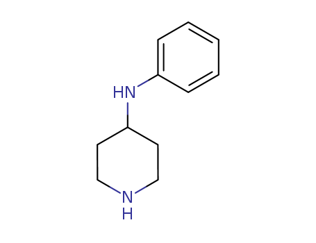 23056-29-3,N-phenylpiperidin-4-amine,Piperidine,4-anilino- (8CI); 4-Anilinopiperidine; N-(Piperidin-4-yl)aniline;N-Phenylpiperidin-4-amine; NSC 80678