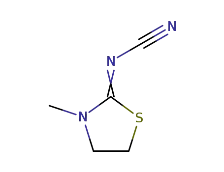 3-Methyl-thiazolidin-(2E)-ylidene-cyanamide
