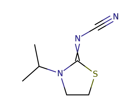 3-Isopropyl-thiazolidin-(2E)-ylidene-cyanamide